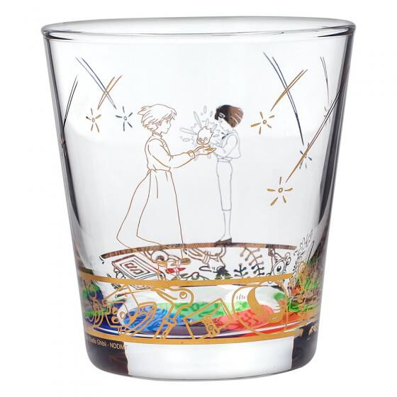 Howl's Moving Castle - Howl and Sophie Magic Color Disk Glass